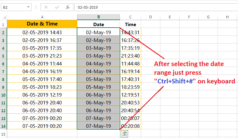 Formatting of dates in a valid format-2