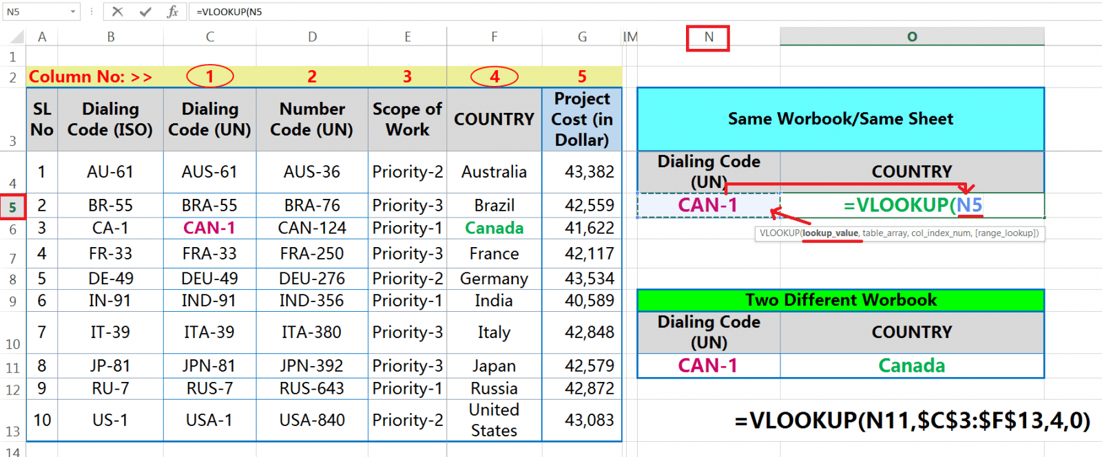 VLOOKUP step2