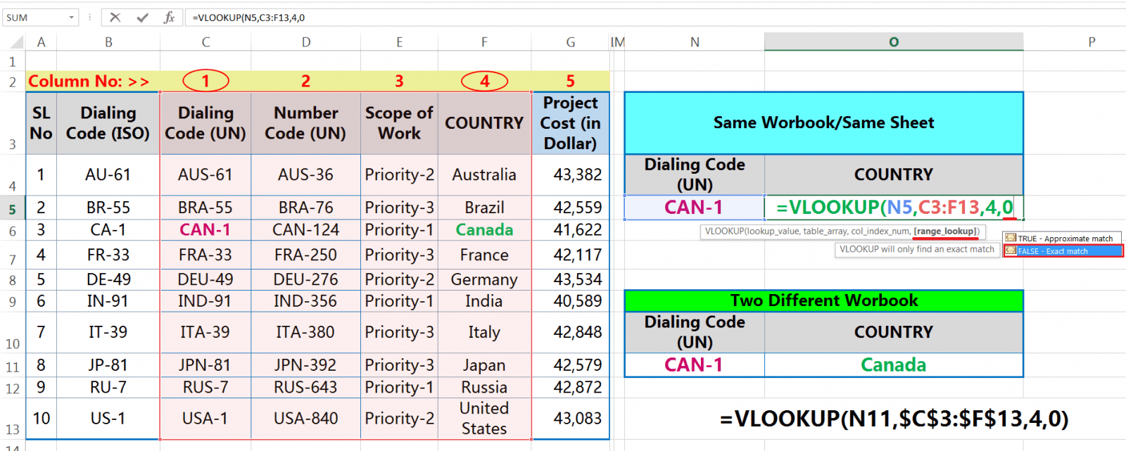 VLOOKUP step5