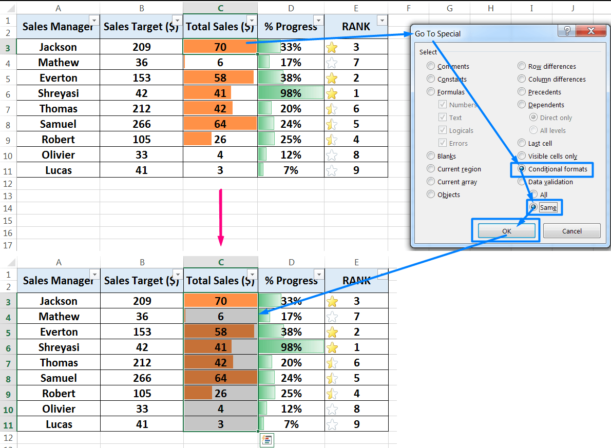 How to Check Conditional Formatting in Excel_3