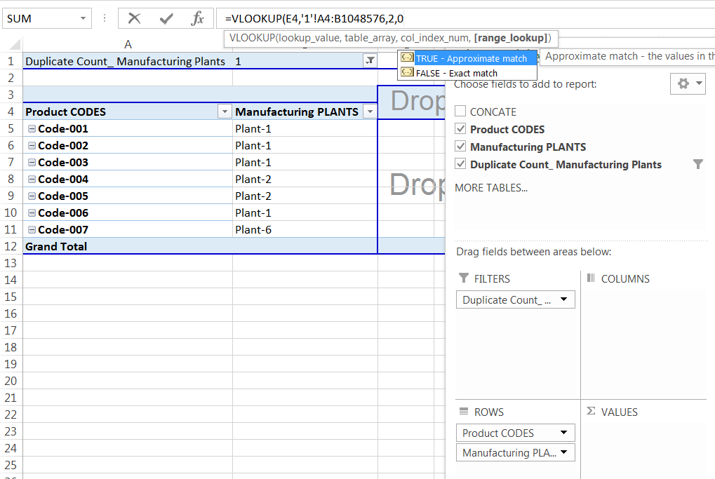 Transpose Data in Excel_A combined Process for Transpose Columns to Rows in Excel_Assign the VLOOKUP formula with a Single Worksheet_5