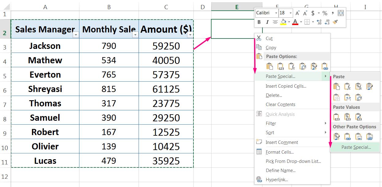 How to Apply Paste Special in Excel_3