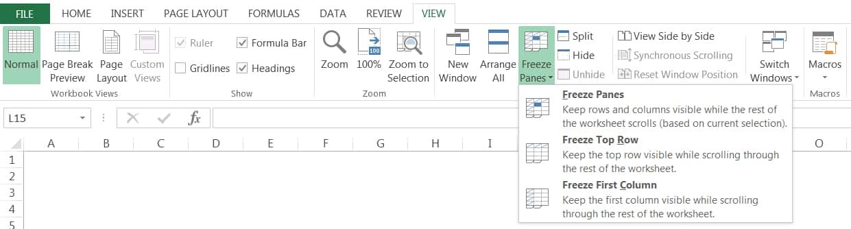 04 Points Should Learn How to Freeze Panes in Excel