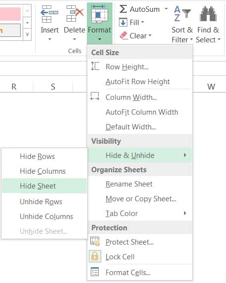 HOW TO HIDE SHEETS IN EXCEL_2