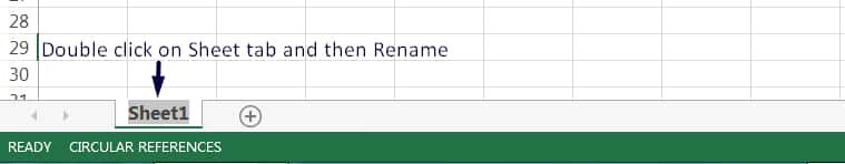 HOW TO RENAME AN EXCEL WORKSHEET TAB_1